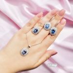 نیمست میکرو نقره 925 عیار (بدون زنجیر) | JCHK-5118