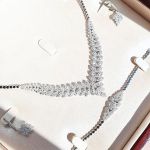 سرویس مارسا نقره 925 عیار کپی طلا سفید فول نگین | JCHK-5145 سرویس مارسا نقره 925 عیار کپی طلا سفید فول نگین | JCHK-5145