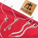 سرویس پروانه نقره 925 عیار | JCHK-5166