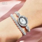 ست ساعت و دستبند برند gta نقره 925 عیار | JCHK-5188