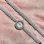 ست ساعت و دستبند نقره 925 عیار مارک | JCHK-5194