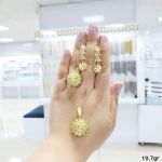 نیمست تراش دو رنگ طلایی و سفید نقره 925 عیار | JCHK-5240