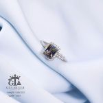 انگشترنقره925 عیار (سنگ اینکار با هر رنگی قابل تعویض میباشد) | JCHK-5271