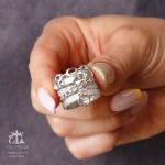 انگشتر میکرو نقره 925 عیار | JCHK-5302