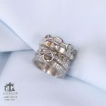 انگشتر میکرو نقره 925 عیار | JCHK-5302