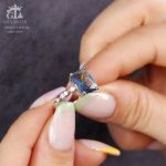 نیمست نقره925 عیار(سنگ اینکار دارای رنگبندی میباشد) | JCHK-5307