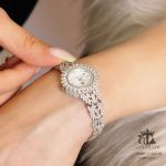 ساعت نقره مارک gta نگین برلیان | JCHK-5326