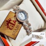 ساعت کارتیه نقره 925 عیار نگین برلیان | JCHK-5479
