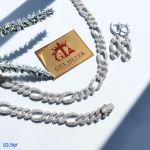 سرویس فیگارو فول نگین نقره 925عیار | JCHK-5487