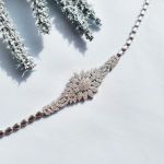 سرویس جواهری مارسا نقره 925 عیار نگین برلیان | JCHK-5518