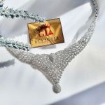 سرویس عروس مارسا نقره 925 عیار نگین برلیان | JCHK-5525