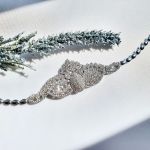 سرویس عروس مارسا نقره 925 عیار نگین برلیان | JCHK-5525