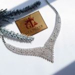 سرویس عروس مارسا نقره925 عیار نگین برلیان | JCHK-5530