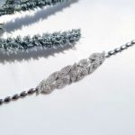 سرویس نقره مارسا طرح برگ نگین برلیان | JCHK-5535