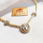 سرویس ورساچ نقره 925عیار مشابه طلا | JCHK-5568