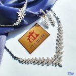 سرویس لوکس مارسا نقره925 عیار- نگین برلیان | JCHK-5581