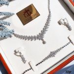 سرویس لوکس مارسا نقره925 عیار- نگین برلیان | JCHK-5583