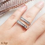 ست حلقه نامزدی نقره 925عیار | JCHK-5683