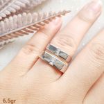 ست حلقه نامزدی نقره 925عیار | JCHK-5683