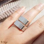 ست حلقه نامزدی نگین برلیان | JCHK-5718