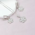 نیمست میکرو نقره 925 عیار کپی طلا سفید | JCHK-5798