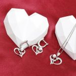 نیمست قلب نقره 925عیار | JCHK-5803