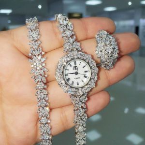 ست جذاب مارکیز (ساعت،دستبند،انگشتر) | JCHK-5831