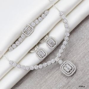 سرویس میکرو زنجیری طرح امرالدکات و فلاور | JCHK-5851