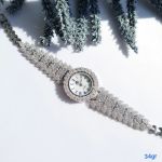  سرویس لوکس جواهری نقره 925 عیار( بدون ساعت) | JCHK-6026