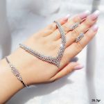 سرویس طرح جدید مارکیز نقره925 عیار | JCHK-6142