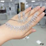 سرویس لوکس جواهری نقره 925 عیار | JCHK-6172
