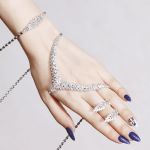 سرویس مارسا نقره۹۲۵ عیار کپی طلا سفید  | JCHK-6259