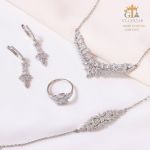 سرویس میکرو زنجیری نقره ۹۲۵ عیار  | JCHK-6549