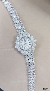 ساعت های جواهری نقره ۹۲۵ عیار برند gta | JCHK-7606