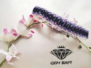 گردنبند فانتزی میکرو مکرومه | JCHK-3818