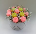 باکس گل رز پیونی  | JCHK-11303