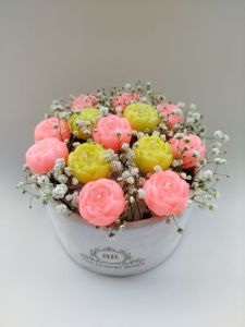 باکس گل رز پیونی  | JCHK-11303