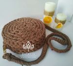 کیف گرد تریکو بافی | JCHK-3764