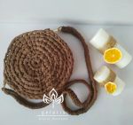 کیف گرد تریکو بافی | JCHK-3764