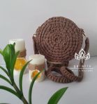 کیف گرد تریکو بافی | JCHK-3764