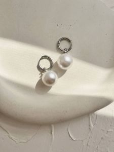 گوشواره مرواریدی سیلور | JCHK-11384