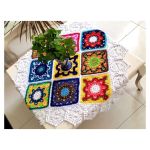 رومیزی قلاب بافی شهرزاد  | JCHK-11486