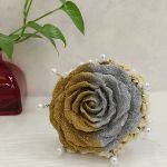 دسته گل رز حنا اروپایی | JCHK-11606