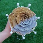 دسته گل رز حنا اروپایی | JCHK-11606