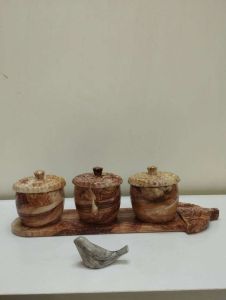 پاسماوری سه تیکه بلوط | JCHK-11636