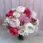 دسته گل رنگی با گلهای ترکیبی | JCHK-11656