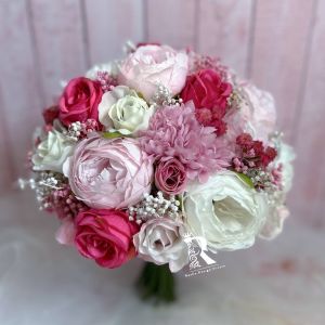 دسته گل رنگی با گلهای ترکیبی | JCHK-11656