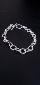 دستبند زنانه نقره .دست ساز | JCHK-11684