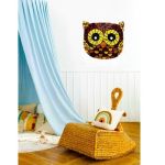 تابلو کاشی کاری طرح جغد قهوه ای کد MA-04-01 | JCHK-11848