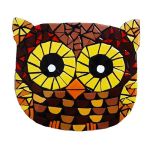 تابلو کاشی کاری طرح جغد قهوه ای کد MA-04-01 | JCHK-11848